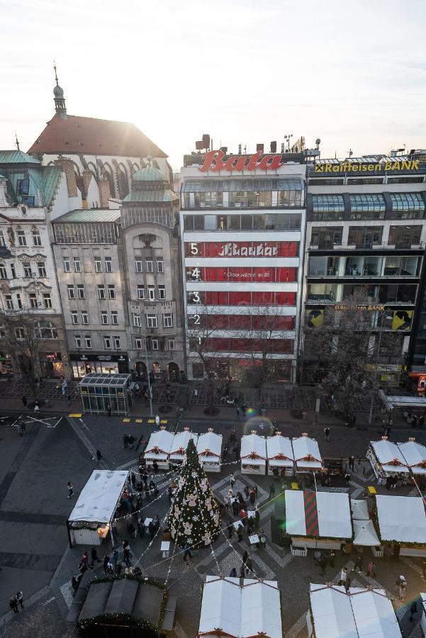 Wenceslas Square Terraces ปราก ภายนอก รูปภาพ