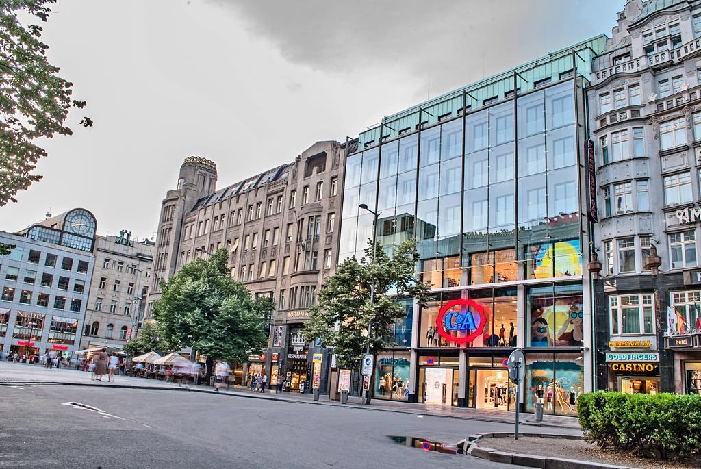 Wenceslas Square Terraces ปราก ภายนอก รูปภาพ