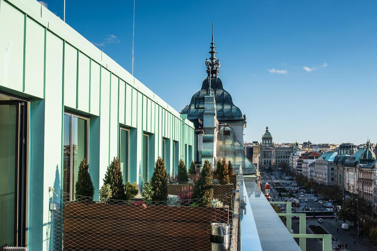 Wenceslas Square Terraces ปราก ภายนอก รูปภาพ