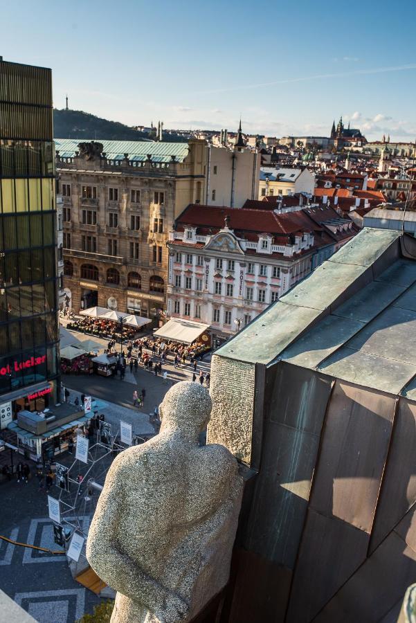 Wenceslas Square Terraces ปราก ภายนอก รูปภาพ