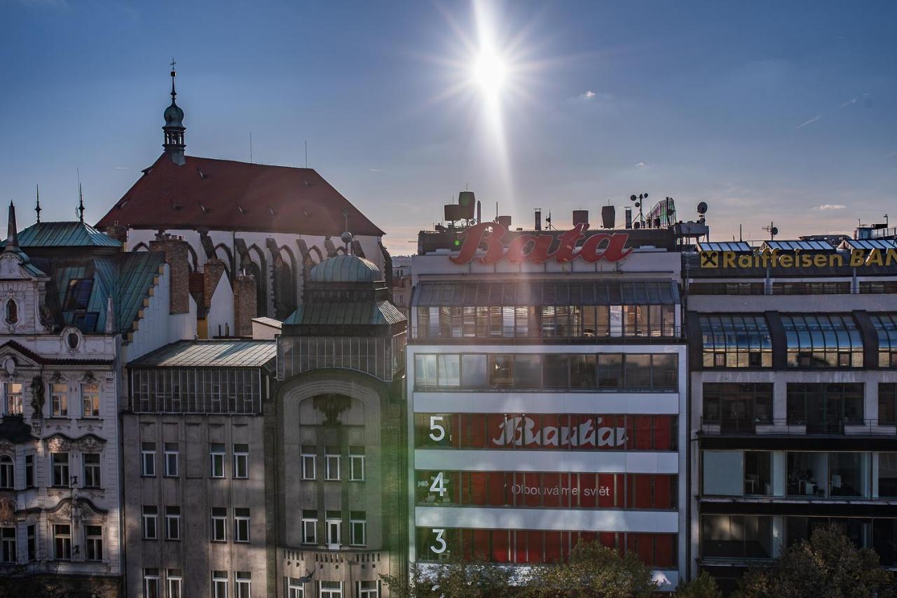 Wenceslas Square Terraces ปราก ภายนอก รูปภาพ